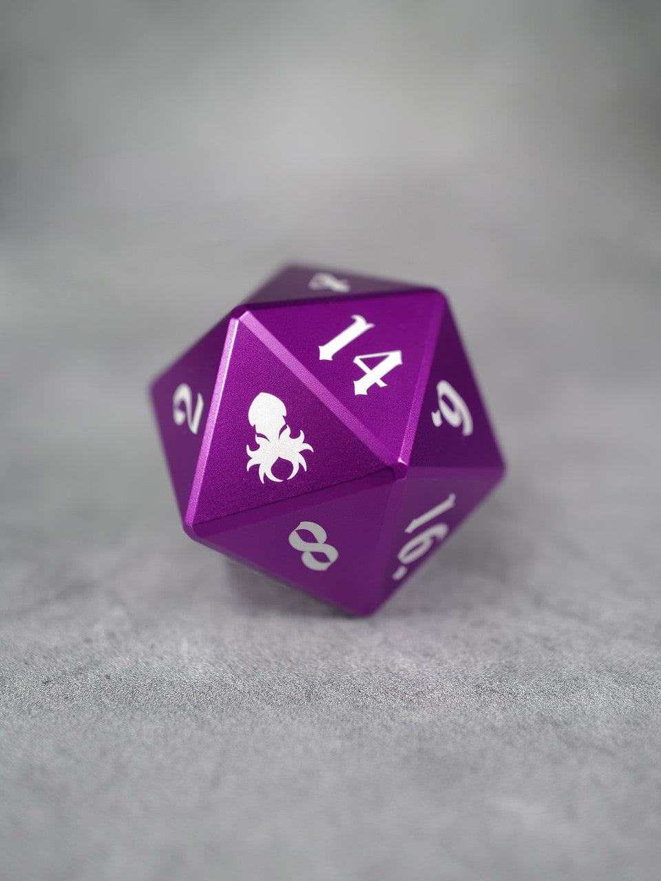 Vulcan: 50mm Purple Precision Aluminum Single D20